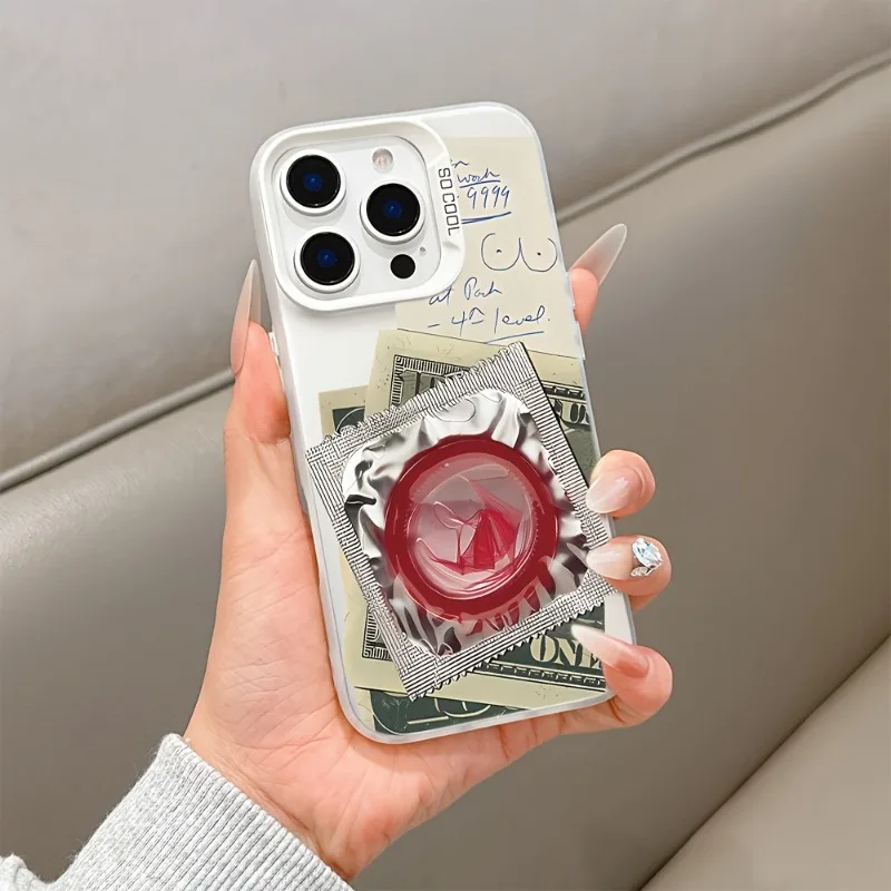 

Stylish and simple design mobile phone case suitable for iPhone 16 15 14 13 12 11 Pro/ Max/Plus shock-proof rear cover