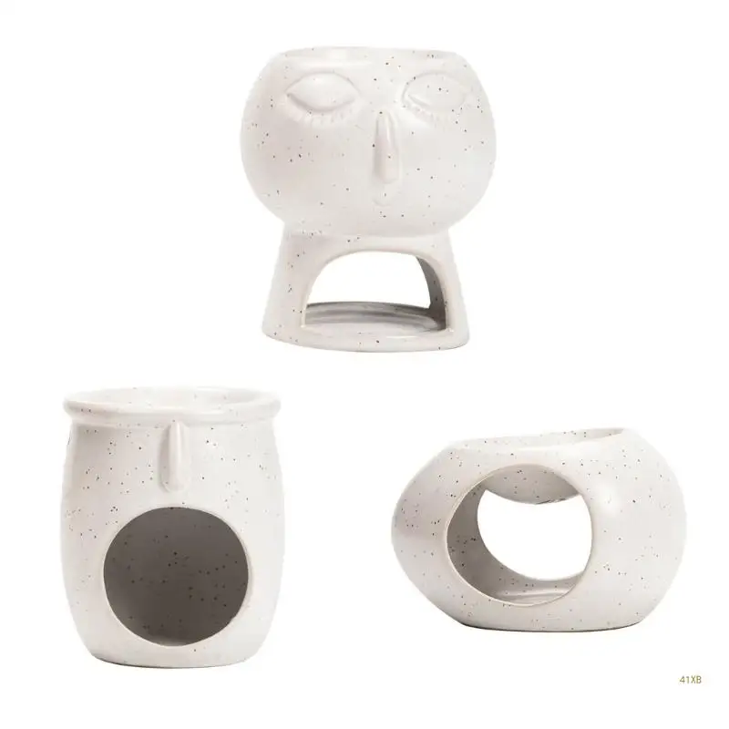 41XB Ceramic Tealights Holder, Essential Oil Burners Wax Melt Burners, Aromather