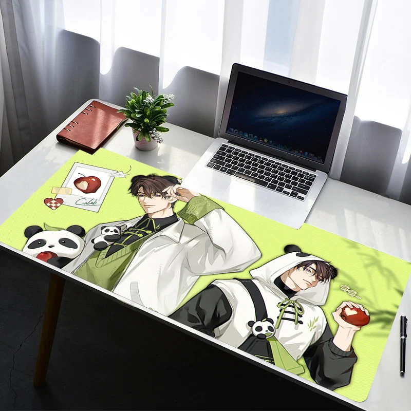 

Anime Mousepad Gamer Gaming Mouse Pad Desk Mat Love And Deepspace Caleb Playmat Computer and Office Cabinet Keyboard Pad