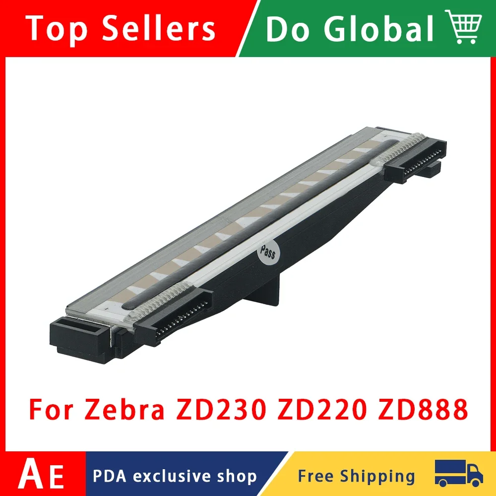 Печатающая головка для Zebra ZD230 ZD220, печатающая головка 203dpi P1115690 для Zebra ZD888 ZD888T ZD888CR ZP888 888DT, термопечатающая головка для принтера этикеток Печатающая головка для Zebra ZD230 ZD220, печатающая головка 203dpi P1115690 для Zebra ZD888 ZD888T ZD888CR ZP888 888DT, термопечатающая головка для принтера этикеток