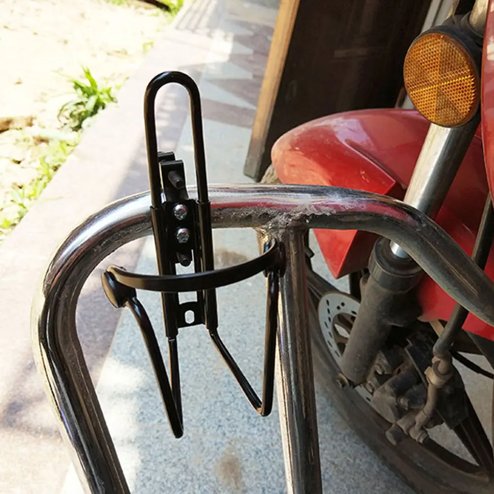 

Water Bottle Cage For Bike Aluminum Alloy Cycling Bottle Holder Durable Anti-Slip Bicycle Accessory Ride-Proof Cage