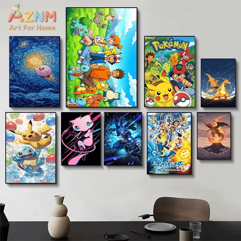 AZNM Kirby Pink Cartoon Charac - đánh giá và giá Anime Merchandise Posters