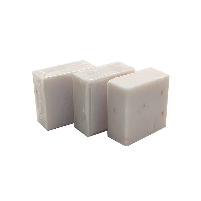 New Fragrant Rice Handmade Soap Coconut Essential Oil Face Wash Cold Process Soap Oil Control Rice Milk Cleansing Soap