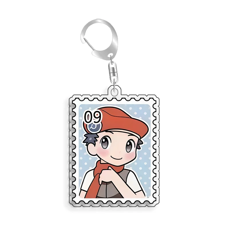 For Pokemon Elf Qikchu Charmander Touko Venusaur Serena Touta Acrylic Selfmade Cute Cartoon Anime Keychain Pendant Toy Gift 5cm