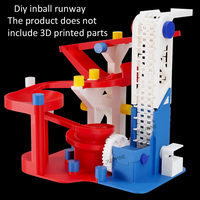For Bambu Lab Marble Run 003 Hardware Bambu Lab Mouse Wireless Diy Model Without 3d Printing Parts for Bambu Lab Led Light Kit