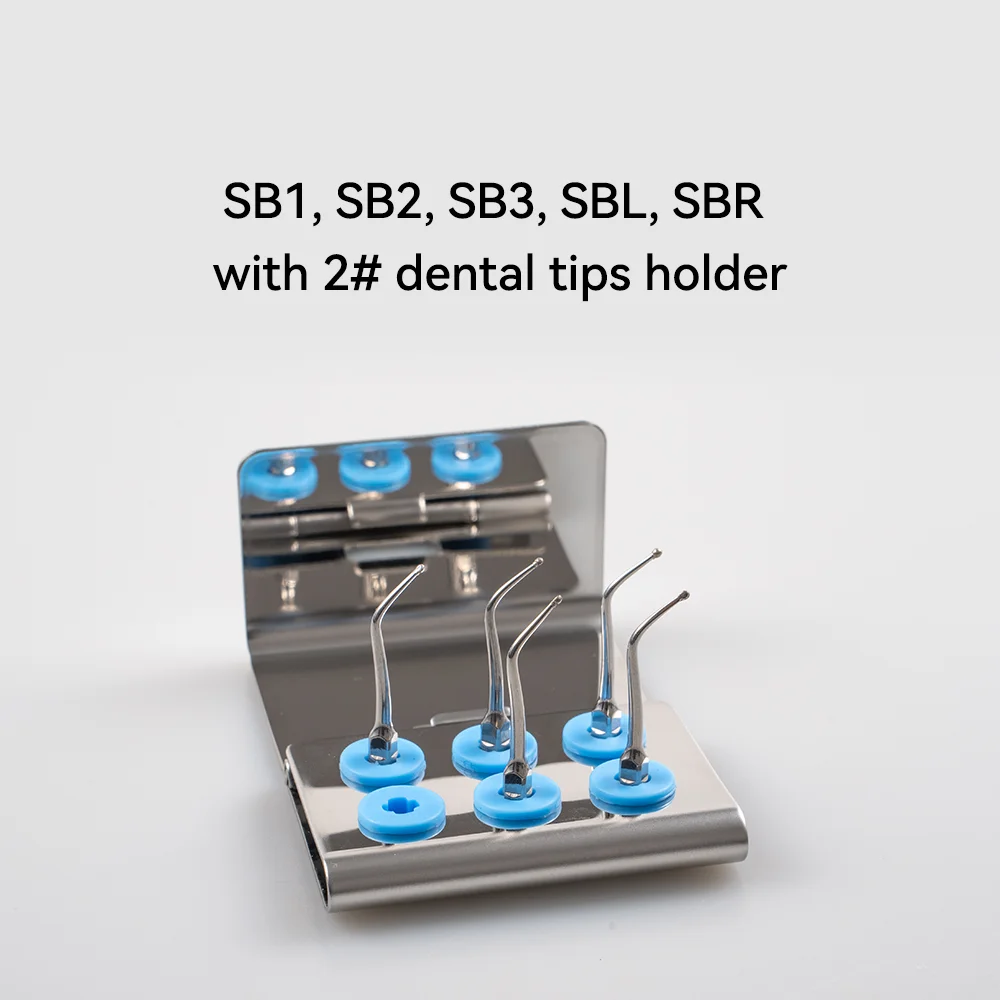 

Dental Ultrasonic Scaler Supragingval Scaling Tips Cavity Preparation SB3,SB4,SB5,SB7L,SB7R for Kid SB1,SB2,SB3,SBL,SBR 4 Adult