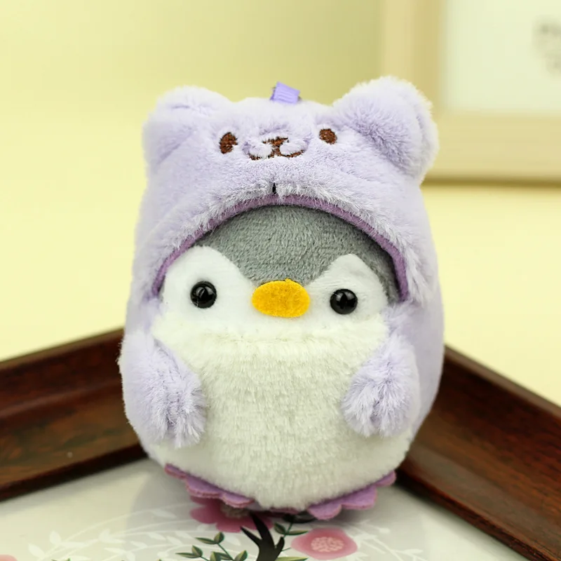 Japanese drag penguin doll cute change dress up little penguin Internet celebrity explosion plush toys small pendant wholesale