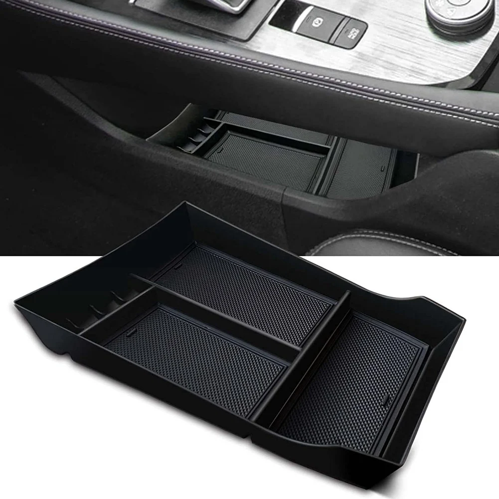 Center Console Organizer Tray for Nissan Rogue T33 2021 2022 Armrest Insert Storage Box Accessories with Coin