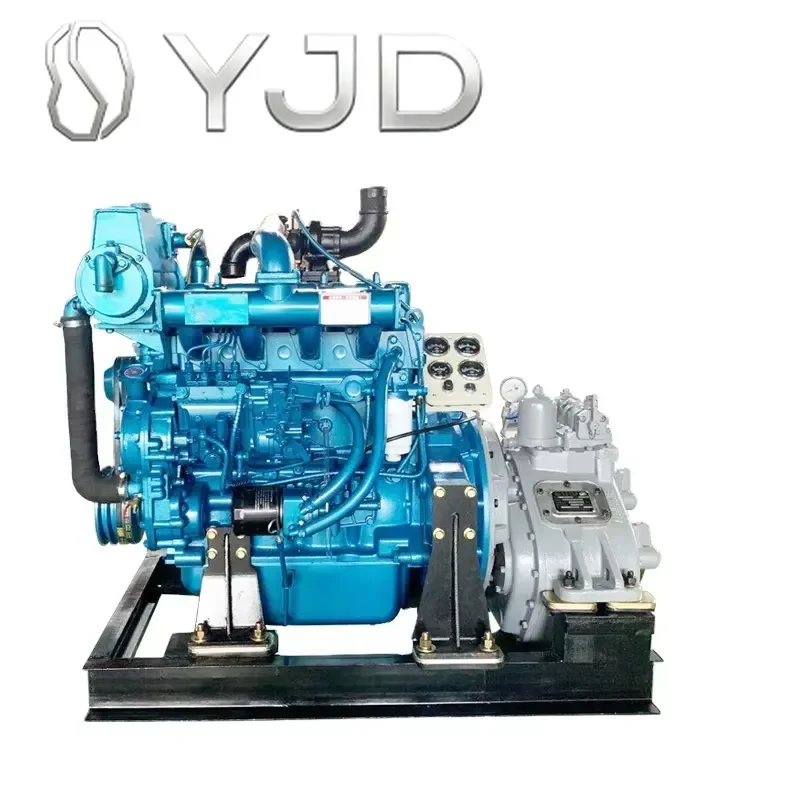 Factory Supplied 90hp 100hp Ricardo Series R4105ZC Marine Engine diesel with Gear Box