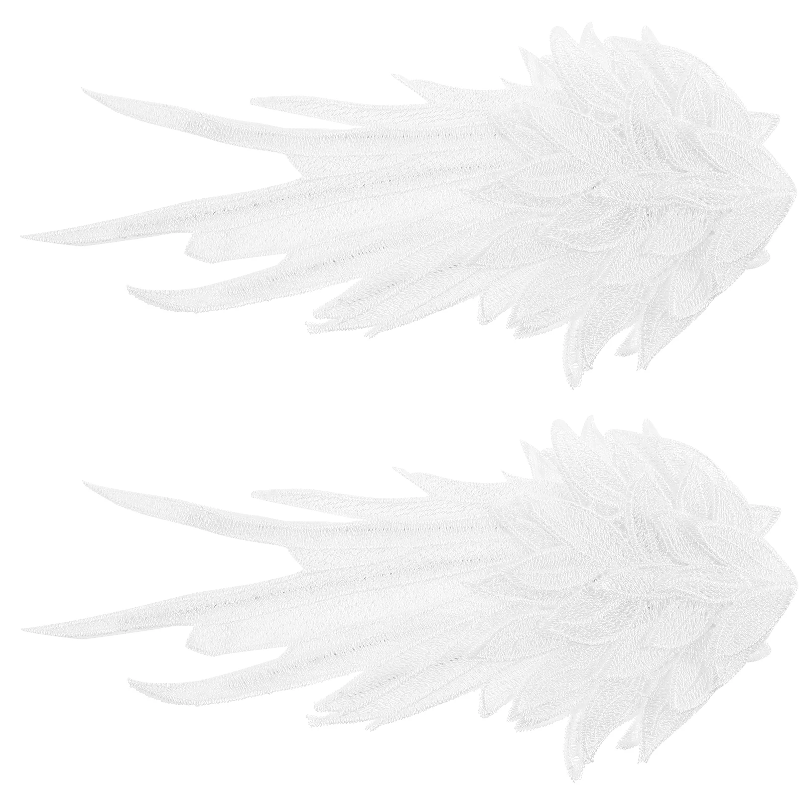 

Wings Hair Accessories Angel Wing Shaped Embroidery Decorative Hair Clips Lightweight Party Cosplay Headdress