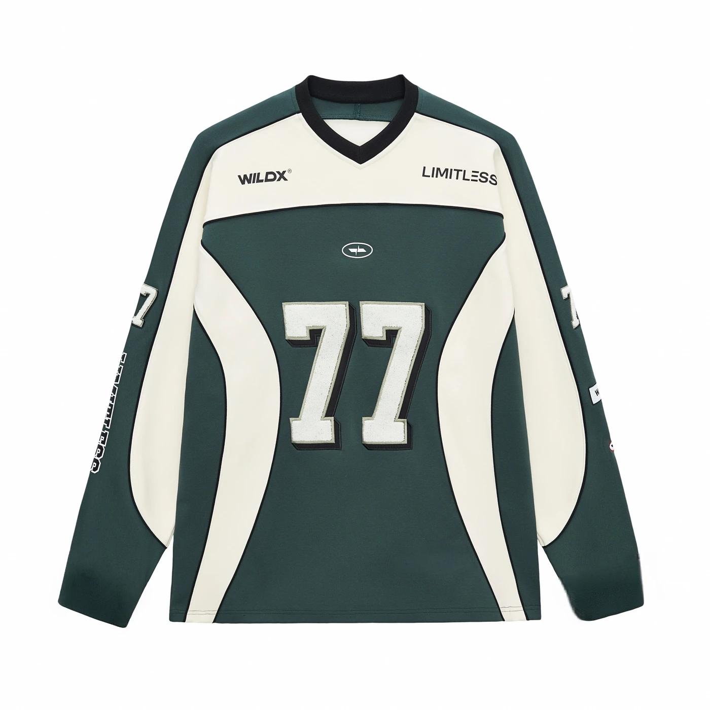 العصرية الأمريكية الرجعية كلية نمط كرة السلة البلوز الرجال النساء س الرقبة طويلة الأكمام المطبوعة عارضة فضفاض زوجين البلوز أعلى #1