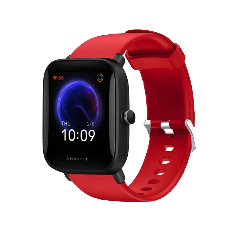 Correa 20มม.สำหรับ Amazfit Bip U Pro/S/GTS 3 2e/GTS2 Mini สำหรับ huawei นาฬิกา Gt 2 42Mm สำหรับ Garmin Venu Sq สร้อยข้อมือ