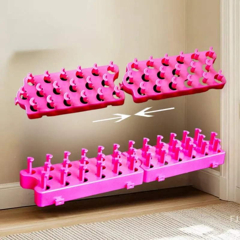 

Fashion Rubber Band Loom Bracelet Maker - 1 Pair DIY Elongated Knitting Machine Set
