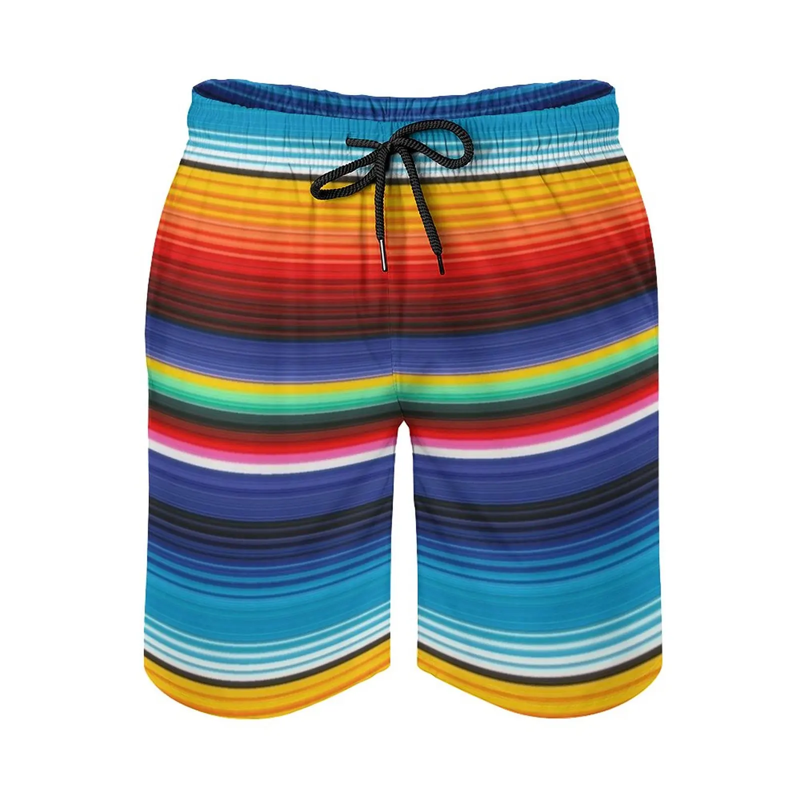 

Традиционные бесшовные мексиканские винтажные узорные новые мужские шорты для плавания, быстросохнущие пляжные борды, купальники, модные воллейные шорты, твидовые