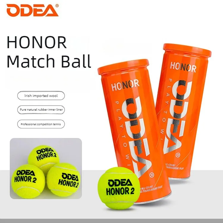 ODEA  Honor Tennis Ball,Competition and Training Canned Tennis Balls,High Elasticity and Durability,Suitable for All Courts