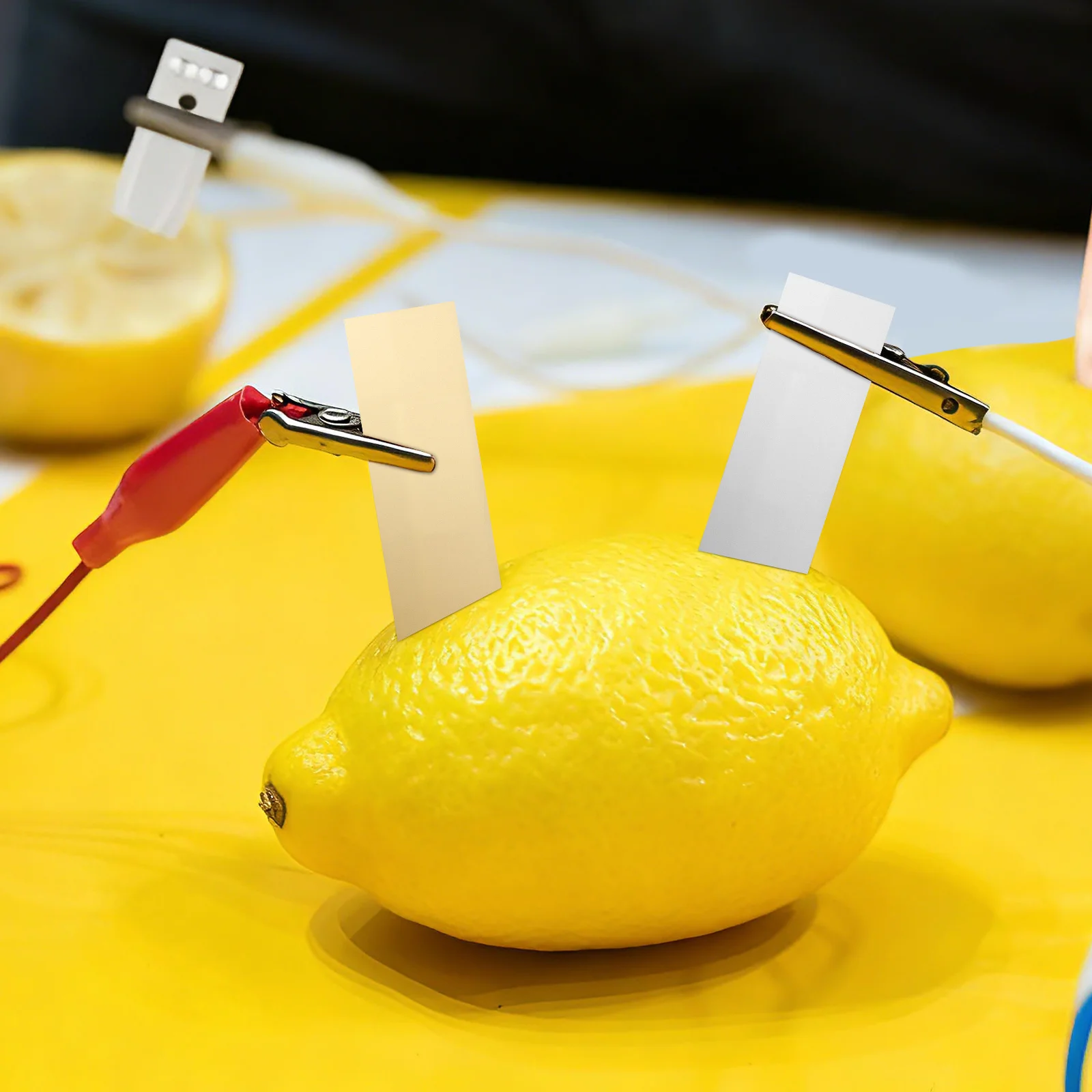 

Pin Type Electrode Materials 10 Pairs High Purity Zinc Plating Anode Sheets with Copper for DIY Experiment