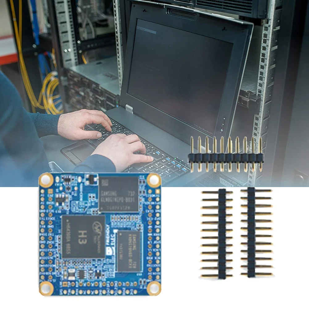 Placa de desarrollo IoT UbuntuCore para NanoPi NEO Core Allwinner H3 Quad Core 256MB RAM DDR3 + 4G EMCC Mini Core Board