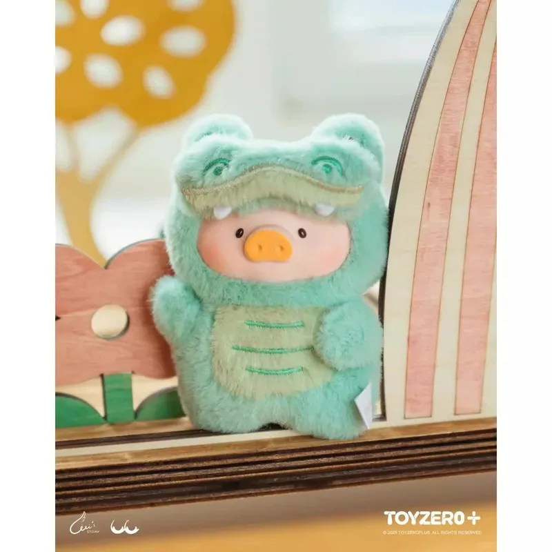 

New Era Lulu Pig Animal Party Forest Theater Series Blind Box Canned Pig Vinyl Finger Puppet Gift