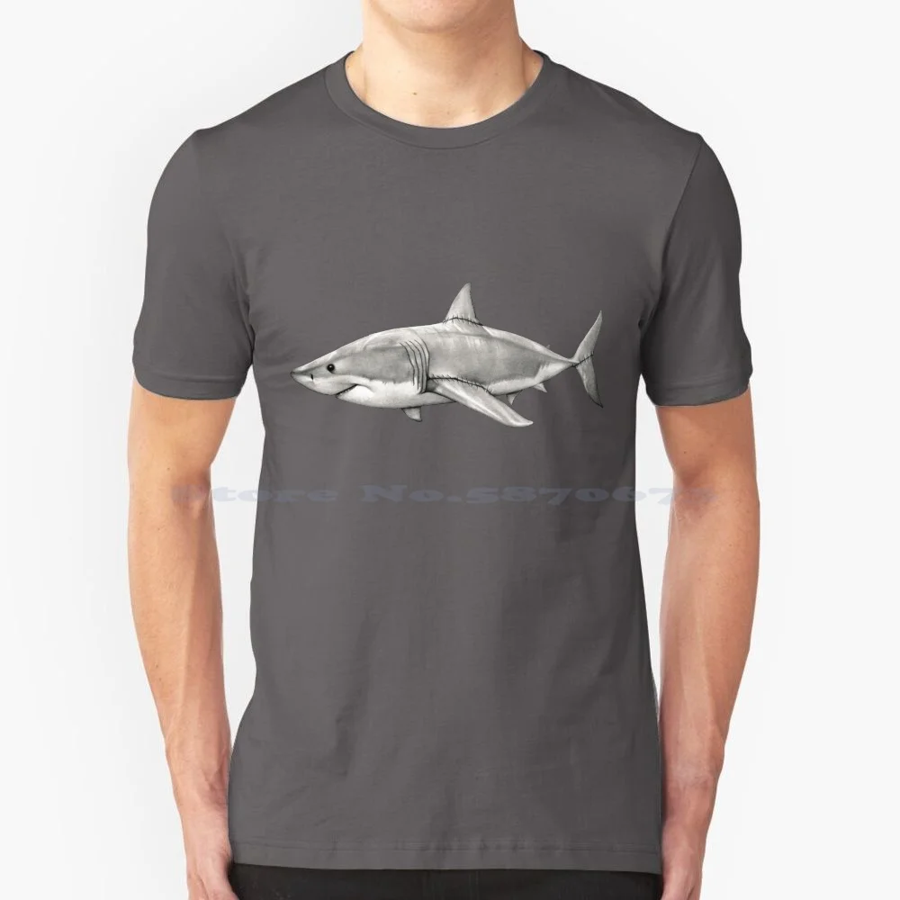 

Fins , Not Food 1 T Shirt 100% Cotton Tee Finning Save The Sharks Nature Conservation Great White Ocean Marine