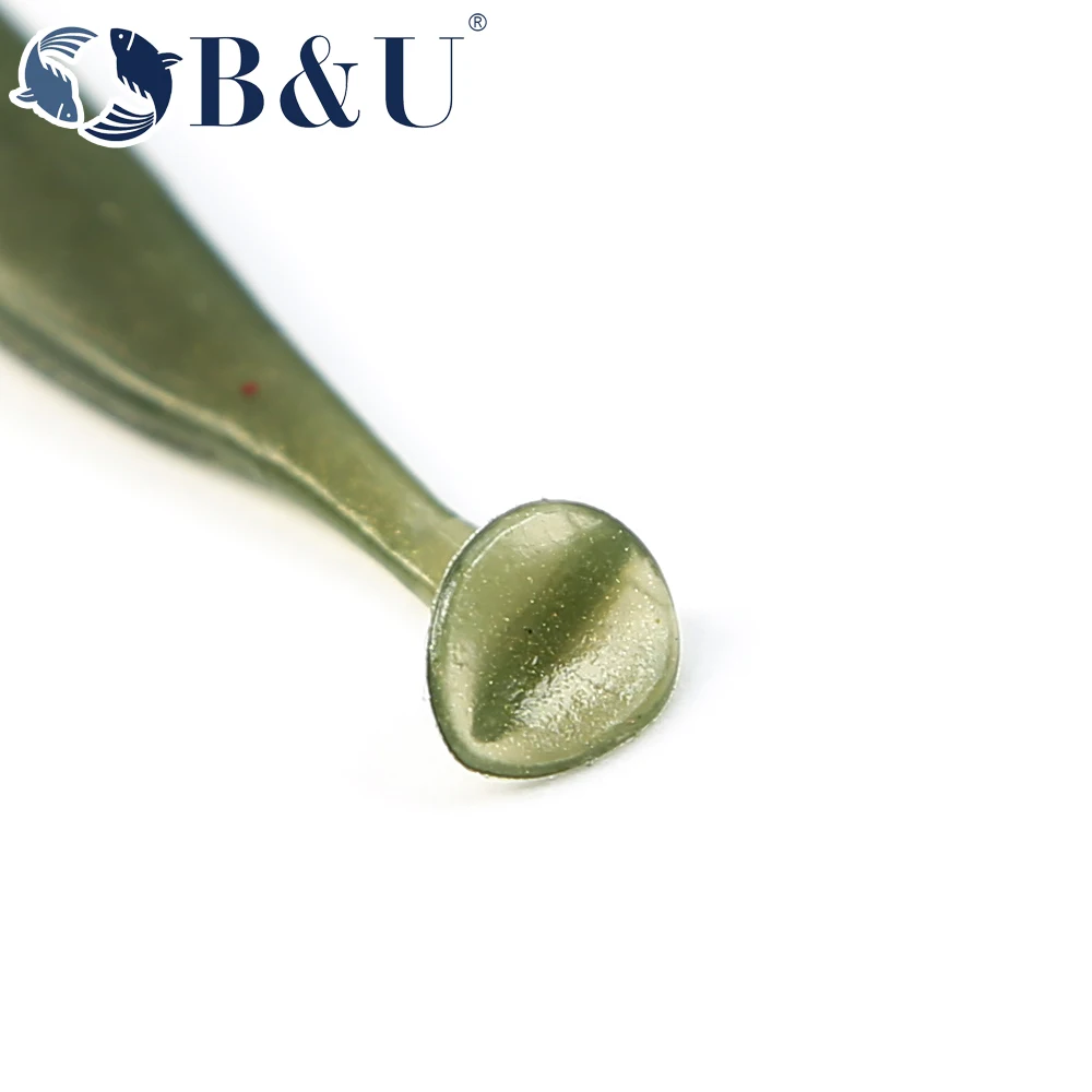 B&U 50 mm 70 mm Easy Shiner Angelköder Wobbler Karpfenangeln Gummiköder Silikon Künstliche Kunststoffköder – Detail 11
