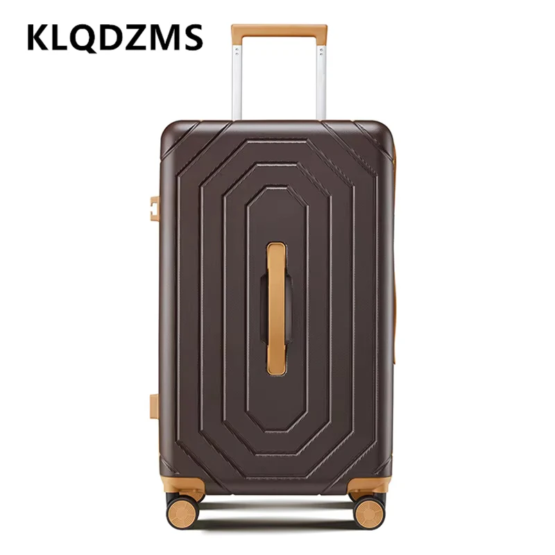 KLQDZMS Bolsa de viaje para equipaje, caja de embarque para PC de 20 pulgadas, cubierta de carrito de 24 ", maleta de 28", maleta con ruedas de gran capacidad para hombre