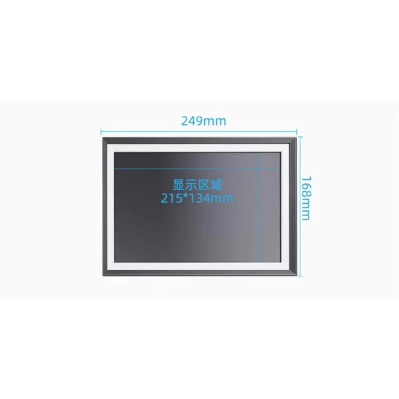10.1 Inches Digital Photo Frame with Remote Control HD  Display Photos Music Video Loop
