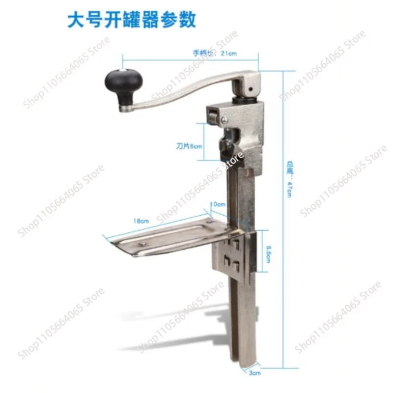 Rotary Can Opener, Tin Can Knife, Table Type Screwing Cover, Multi-function
