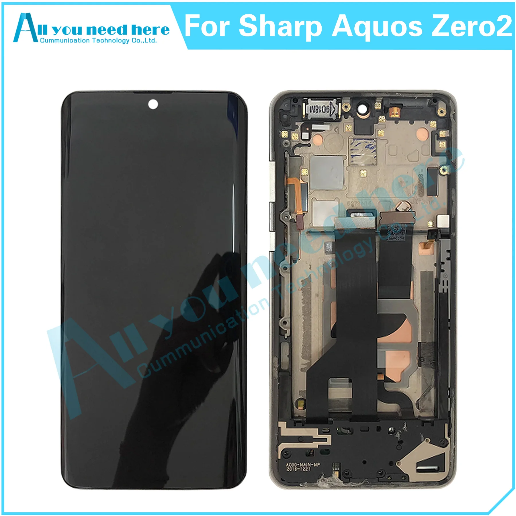 

100% Test For Sharp Aquos Zero 2 SH-Z20 SHV47 906SH Zero2 LCD Display Touch Screen Digitizer Assembly Repair Parts Replacement