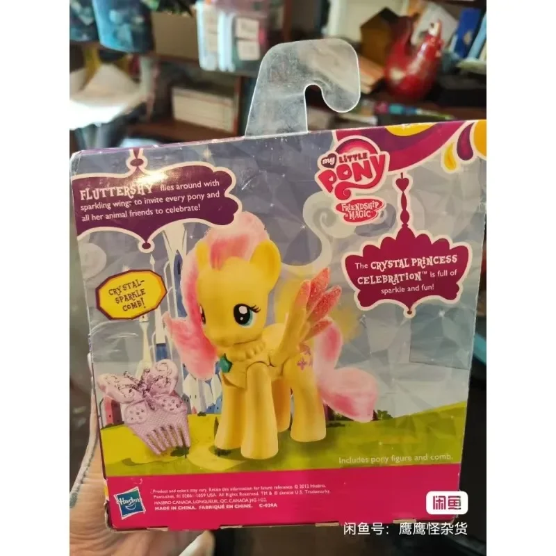 Hasbro Original My Little Pony Friendship Is Magic Action Figure Fluttershy Cartoon Rare Figure Model Ornament Box Children Toys