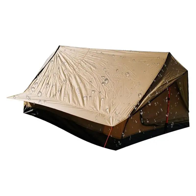 

Waterproof Tent Portable Shelter For Hiking Breathable Weatherproof 1-2 Person Tent For Camping Hunting Hiking Travel Outdoors