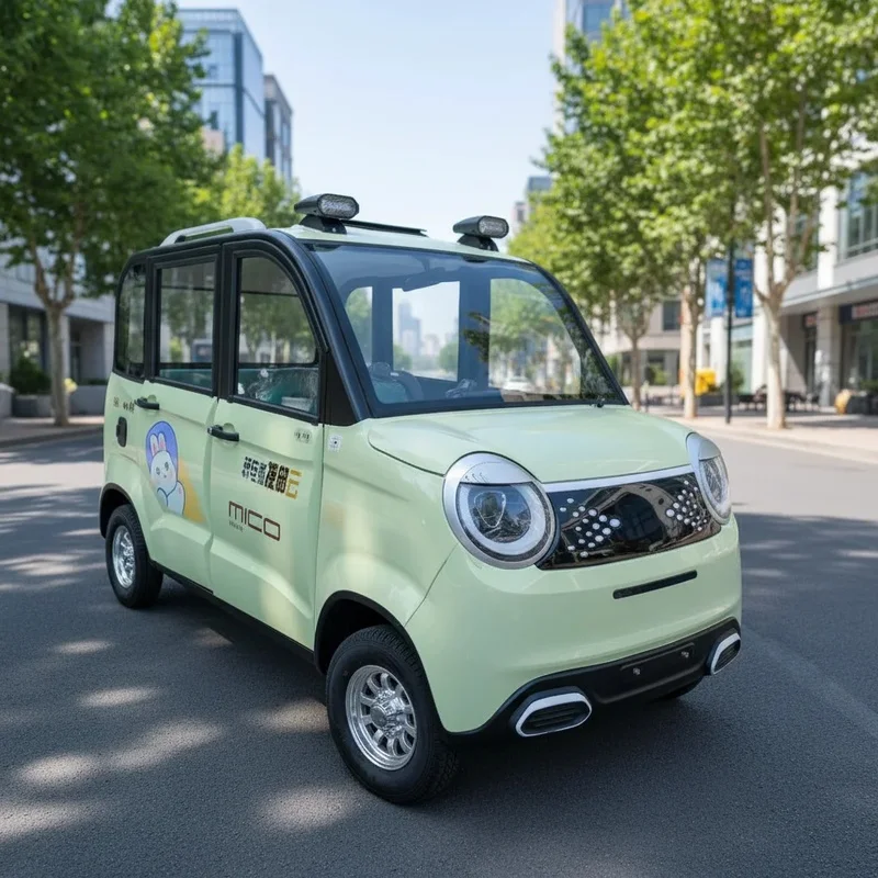 LTL EV Low Speed 4-Wheeler Car 4 1000W High Quality Conditioning Family Rural Town Mobility 201-300km