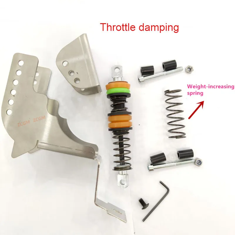 دواسة المثبط وزارة الدفاع ل Thrustmaster T300/T-GT/T-GT2 T3PA خنق مخلب الفرامل تعديل تحسين