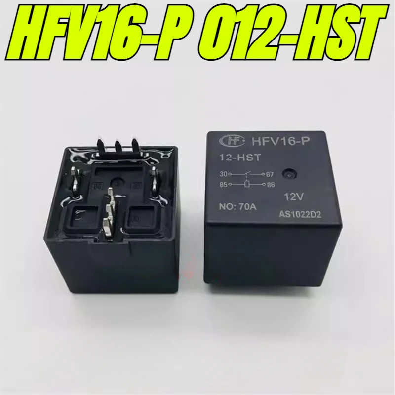 （Brand New Original）1pcs/lot 100% original genuine relay:HFV16-P 012-HST 4pins 70A Automotive relay