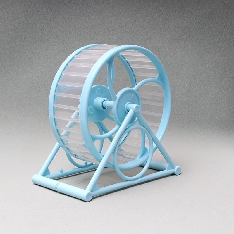 Ruota per criceti Pet Jogging sport Running Wheel Cage accessori giocattoli piccoli animali forniture per animali rullo per esercizi con supporto