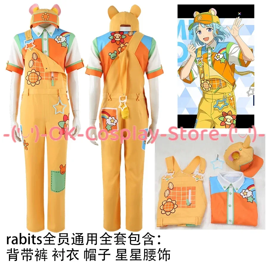 Rabits Shino Hajime Nito Nazuna Cosplay Costume Game Ensemble Stars Cosplay Suit Party Clothing Hallowen Uniforms Custom Made