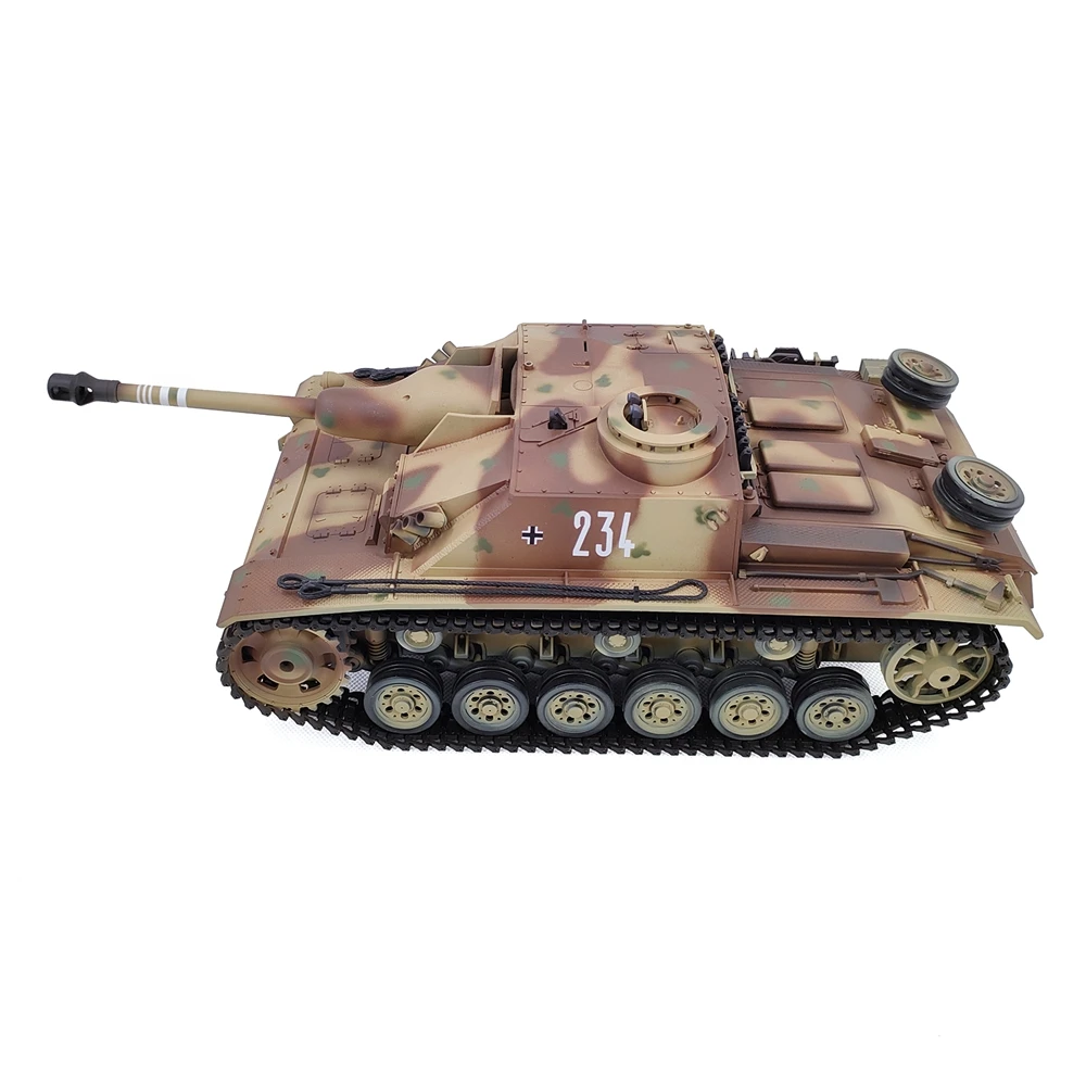 Coolbank RC HOBBY Upgraded Edition RTR 1/16 Deutscher Panzerkampfwagen III HL 3868 Pz. Kpfw. III F8 RC Tanks Raucheffekt IR Battle
