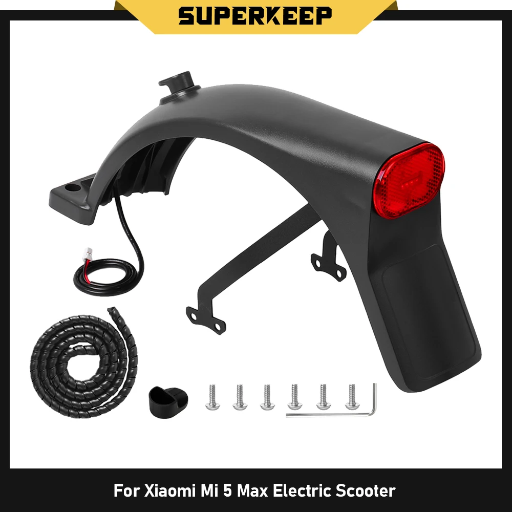 

Задний фонарь-стоп-сигнал на крыло для Xiaomi Mi 5 Max, кронштейн заднего фонаря для электросамоката Xiaomi Mi 5 Max, запчасти для ремонта