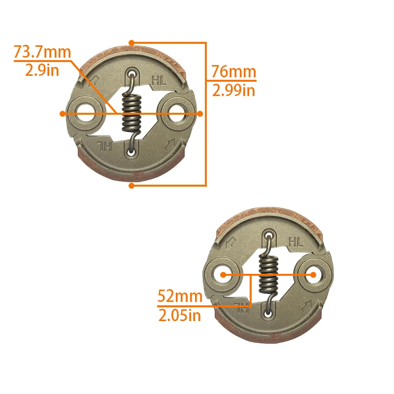 Lawn Mower Trimmer Clutch For Honda GX31 GX35 GX35NT FG100 HHT31S HHE31C UMK422 UMK425 2 Stroke Outdoor Garden Tool