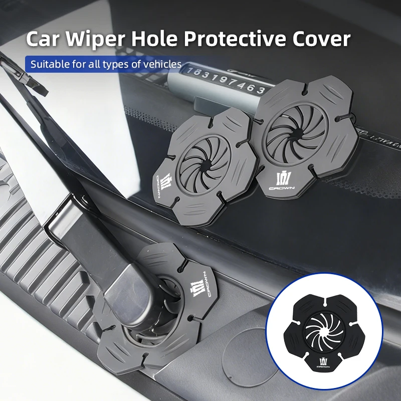 

2pcs Car Windshield Wiper Protector Cover Dustproof Covers Car Accessories For Toyota Crown JZS171 JZS171W JZX175 JZX171 GRS180