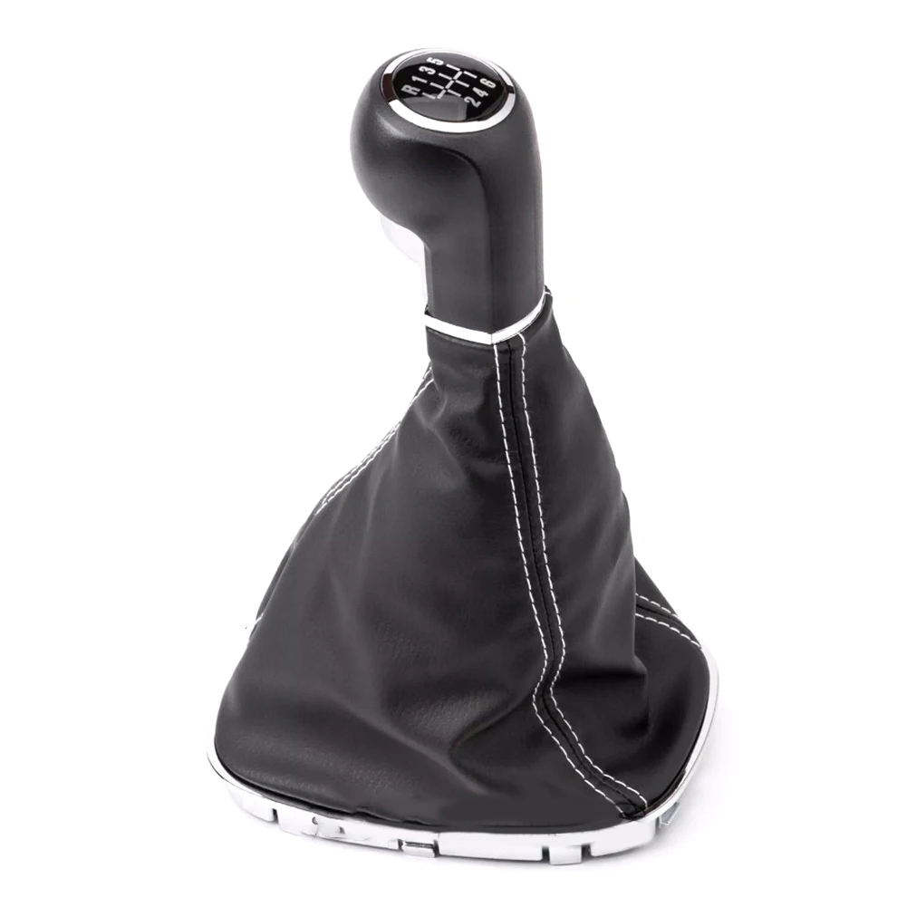 Innovative Design Crafted leather gear knob enhancing comfort during shifting in your manual transmission vehicle