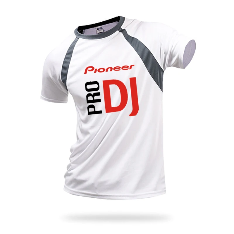 Pioneer Pro Dj print T Shirt Streetwear Men's fitness T-shirt Men Women Summer clothing custom T-shirt Tees Tops Fashion 4xl