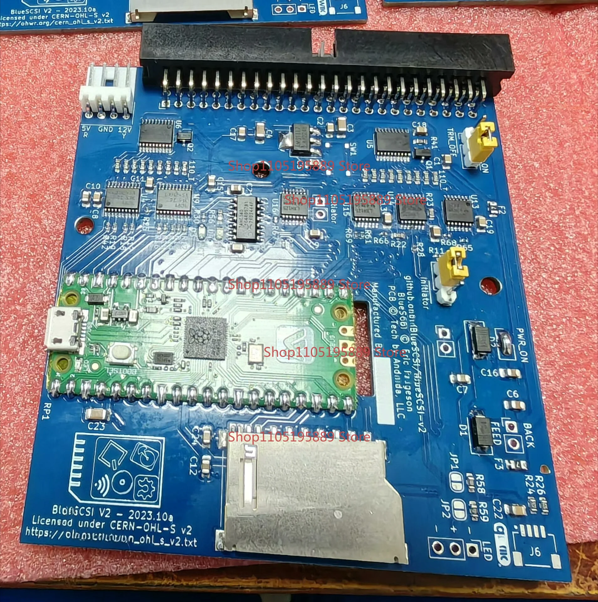 

For SCSI Hard Disk Emulator, BlueSCSI V2, 50-pin SCS