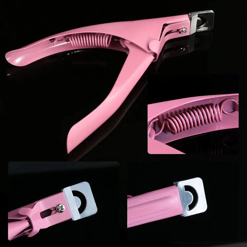 Valse acryltips Clipper Manicure Klem Clippers Speciaal type U Woord gesneden Valse manicure Gereedschap Gesneden Clipper Nagelmanicure 2030