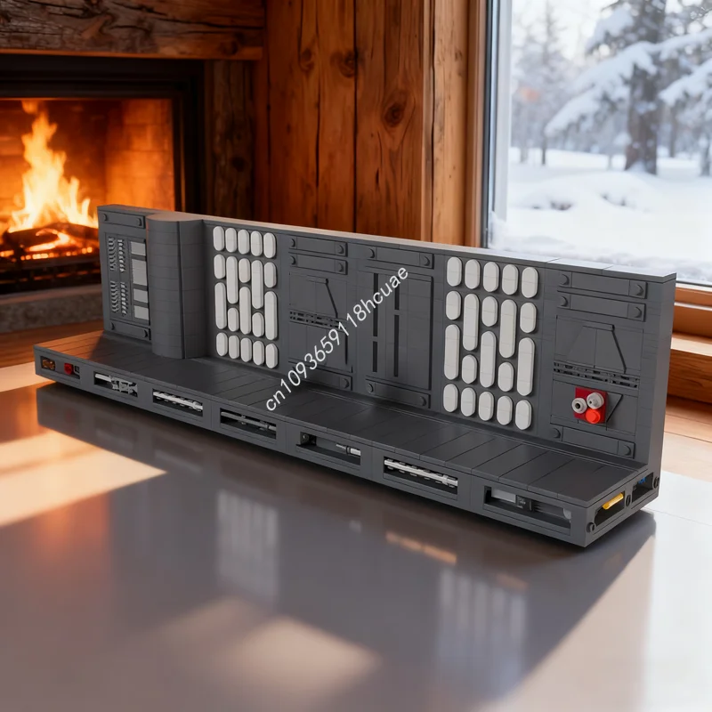 

1380 шт. MOC модульные императорские коридоры, звезда, боевая модель, строительные блоки, конструкция, идея игрушки «сделай сам», Рождественский подарок, кирпич для детей