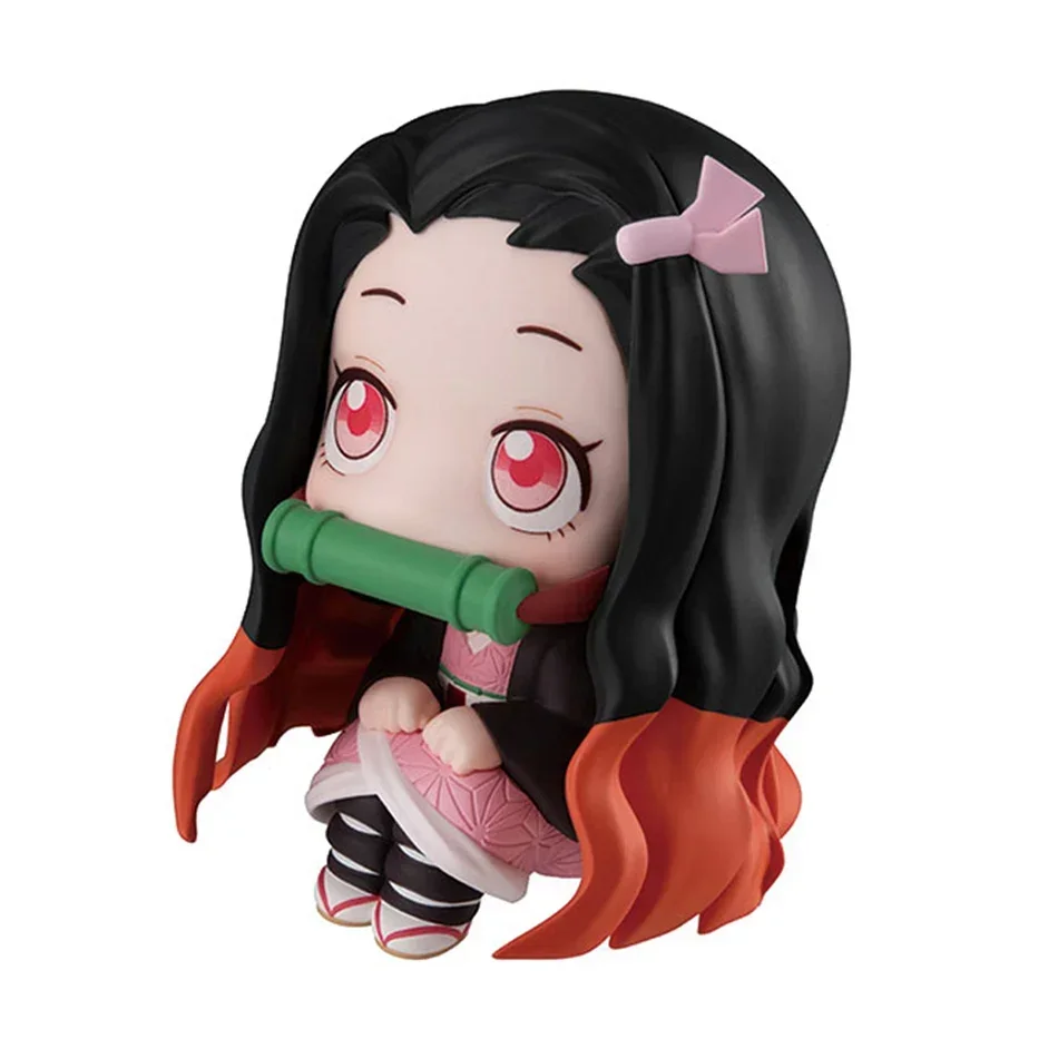 7-9CM Anime Demon Slayer Toy Set Kamado Tanjirou Action Figure Toy Agatsuma Zenitsu Nezuko Warrior PVC Model Kimetsu No Yaiba