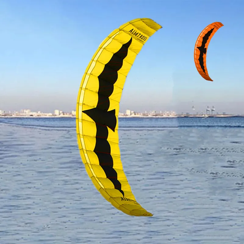 Grand cerf-volant électrique quad line de 5 m2, pour adultes, planche à cerf-volant parafoil, cometa de surf, parachute, enrouleur de ligne, ballons, kitesurf amusant