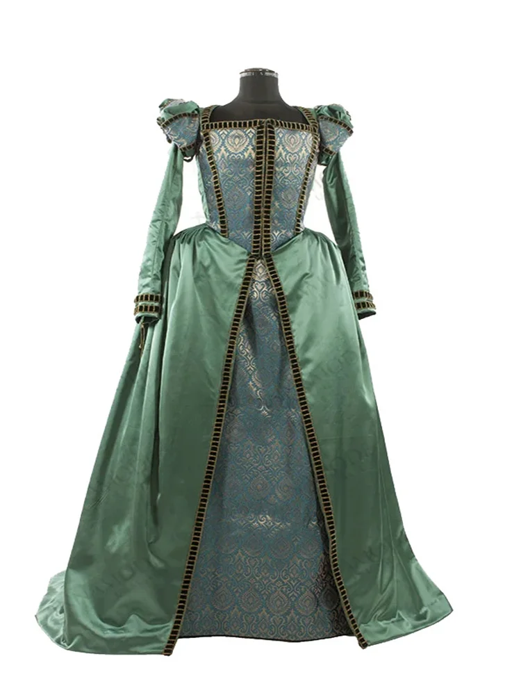 

1540s Medieval Victorian Historical Elizabethan Dress Royal Court Princess Rococo Dress Tea Party Gown