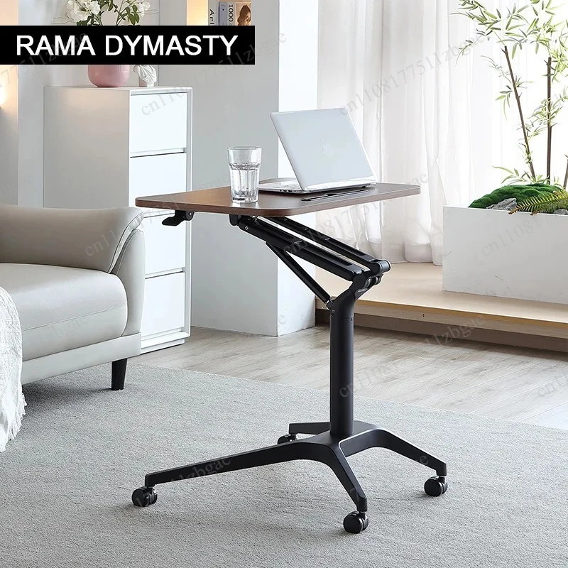 Podium Table Sofa  Pneumatic Lifting Table Standing Minimalist Conference Room Bedside Movable Desk Business Classroom Lectern