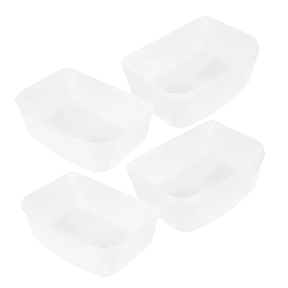 

4Pcs Hanging Feeder Durable Plastic Pet Cage Water Container Food Holder for Dogs Cats Rabbits Dog Bowl Cat Durable Bowls