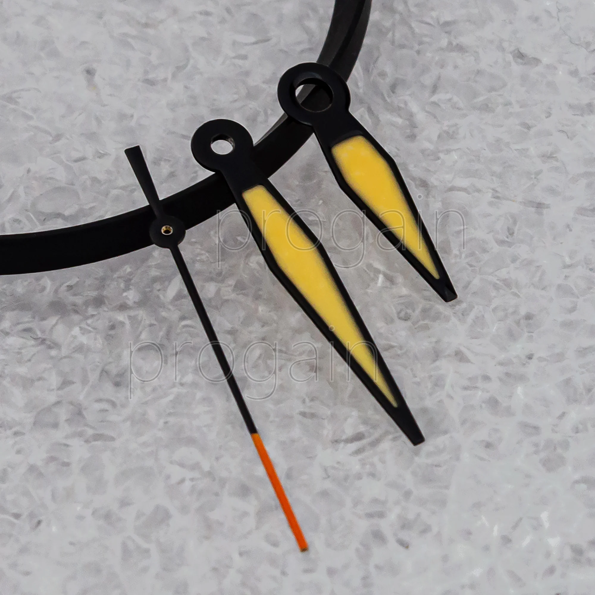 Agujas de reloj NH35, punteros luminosos verdes, manecillas de reloj NH35 para Mark XX fit NH35 NH36, movimiento mecánico Mod NH35